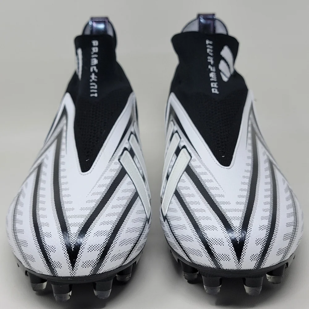 Adidas Freak Ultra 23 Inline Black White Football Cleats GW4169 Mens Sz 10.5 New